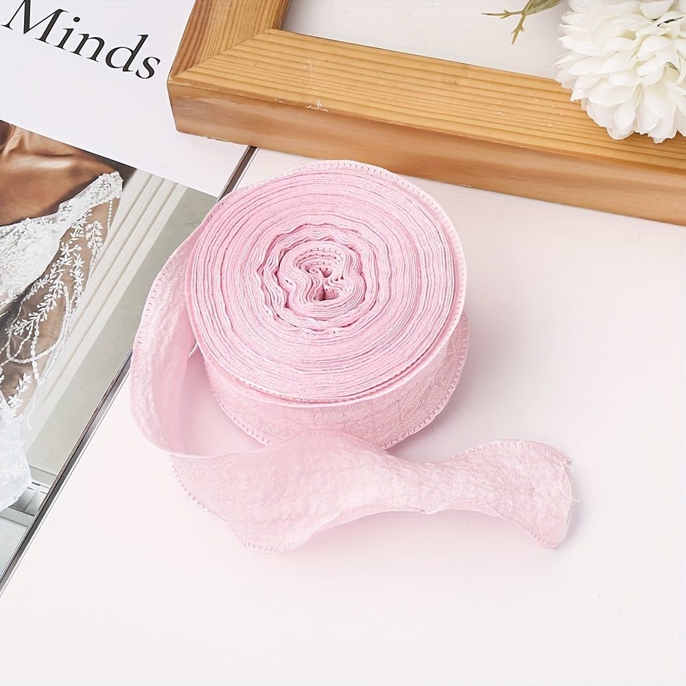 Pleated Fishtail Tulle Ribbon for Floral & Gift Decoration