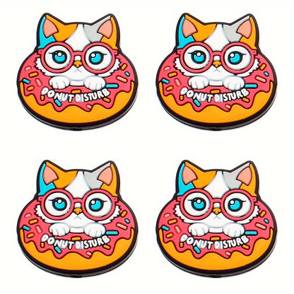 Silicone Owl and Fox Focus Spacer Beads