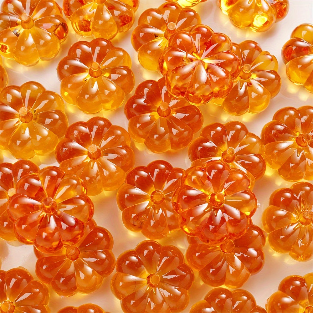 Pumpkin Plastic Beads