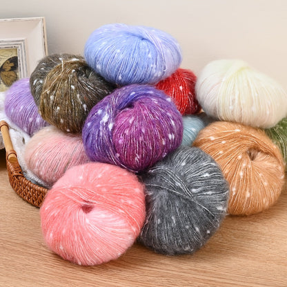 140g Winter Cozy Mohair-Style Yarn Set