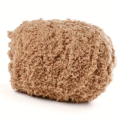 1 Roll 70m 6mm Super Soft Fluffy Plush Yarn