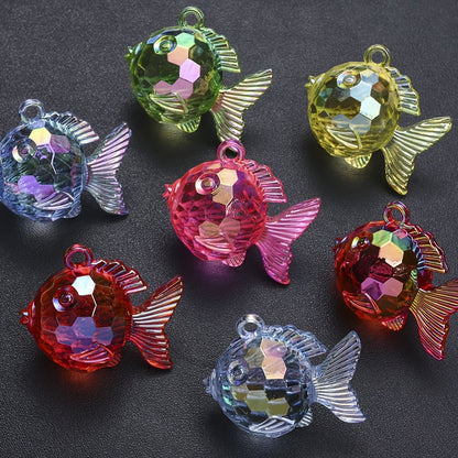 Ocean Animal Acrylic Pendant Set