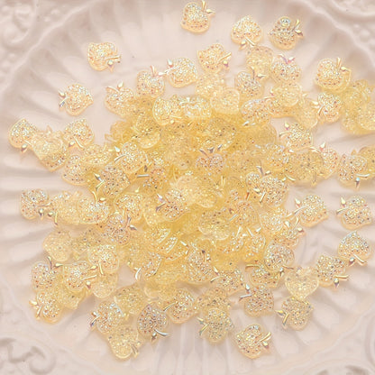 Mixed Glitter Acrylic Beads