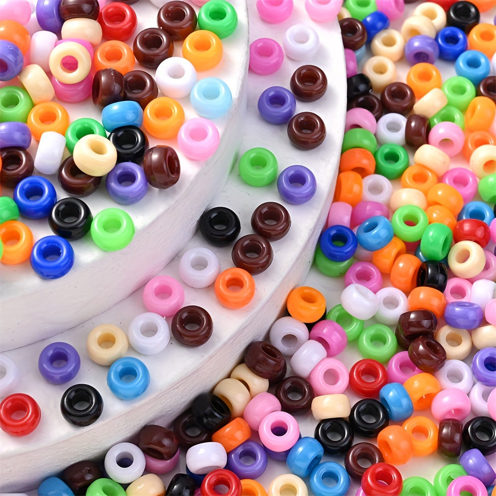 Colorful Rainbow Pony Beads