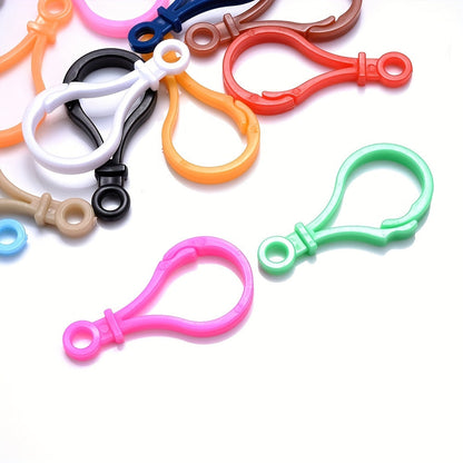Lamp Shape Acrylic Lobster Clasps