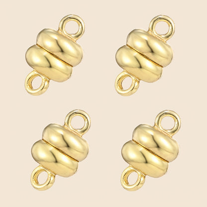 Flat Round Magnetic Jewelry Clasps