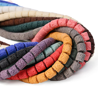 7/8mm Colorful Bohemian Round Cabochon Beads