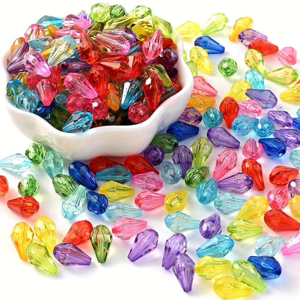 Water Drop Acrylic Beads