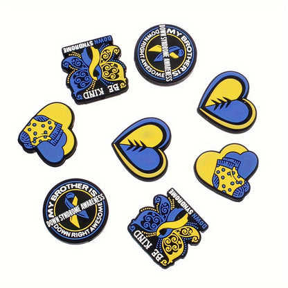 Down Syndrome Awareness Silicone Beads