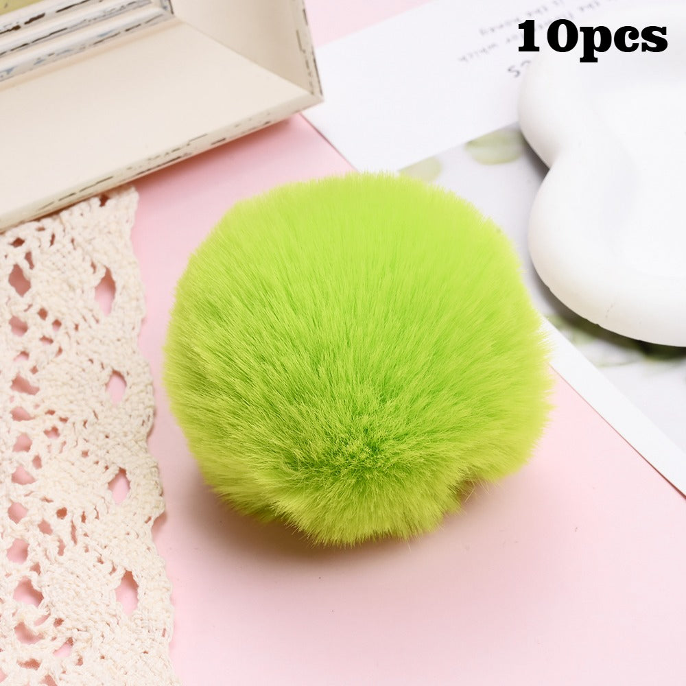 Soft Plush Pom Pom Pendants