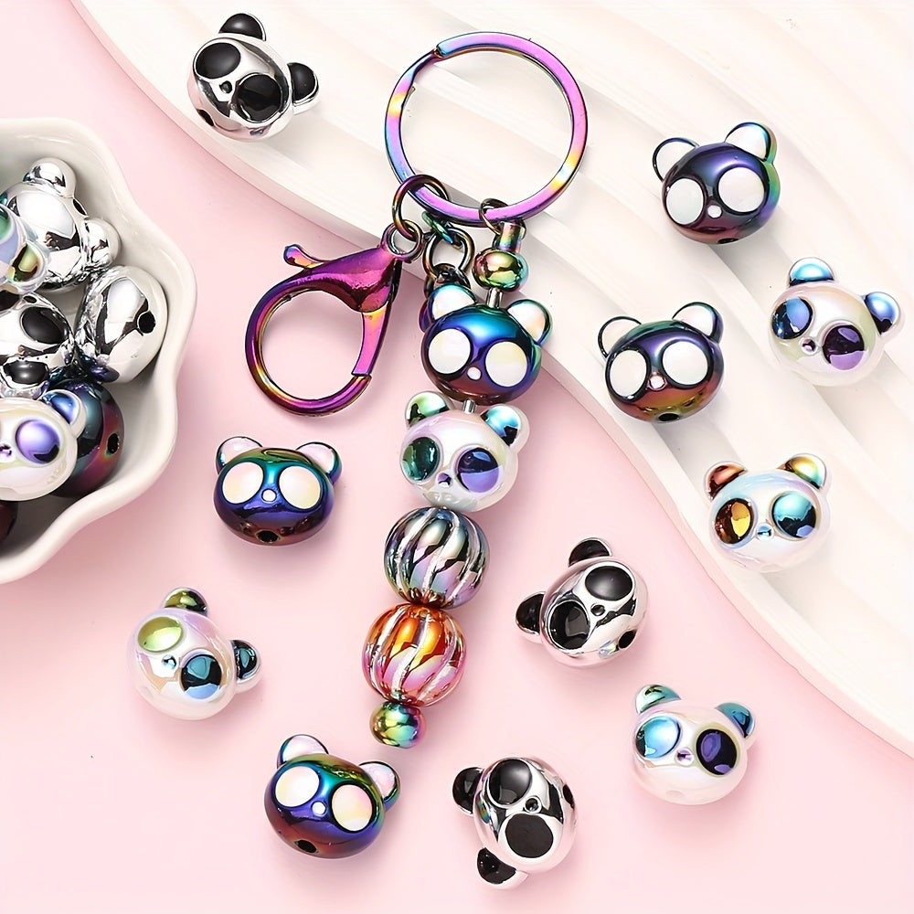 Panda Shape Acrylic Beads