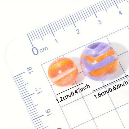Glacier Acrylic Round Beads