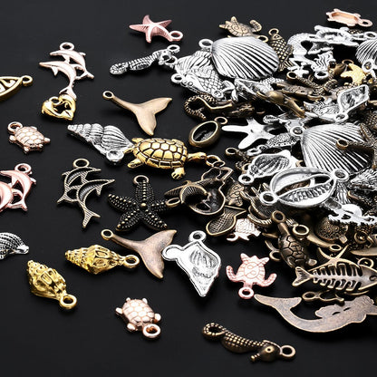 Vintage Ocean Alloy Pendants