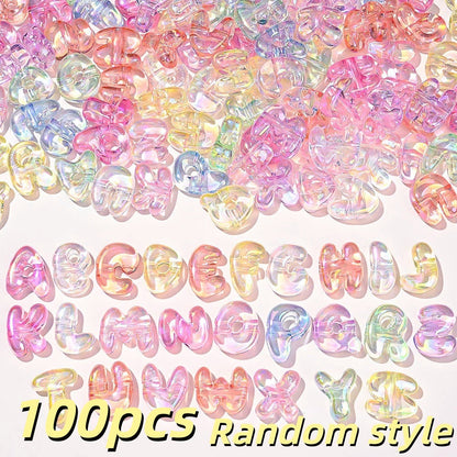 Acrylic Alphabet Letter Beads