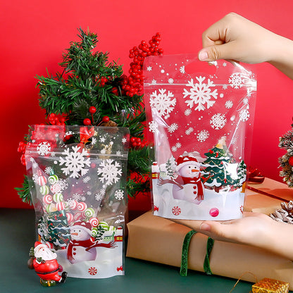 Christmas Plastic Gift Bags