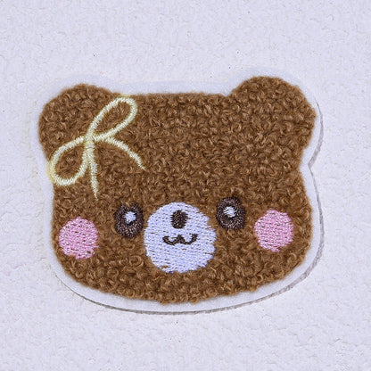 Bear Embroidery Patch