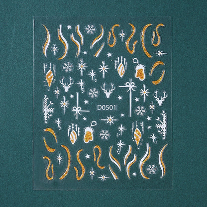 Christmas Nail Art Stickers