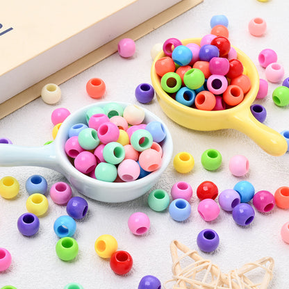 Acrylic Large Hole Beads
