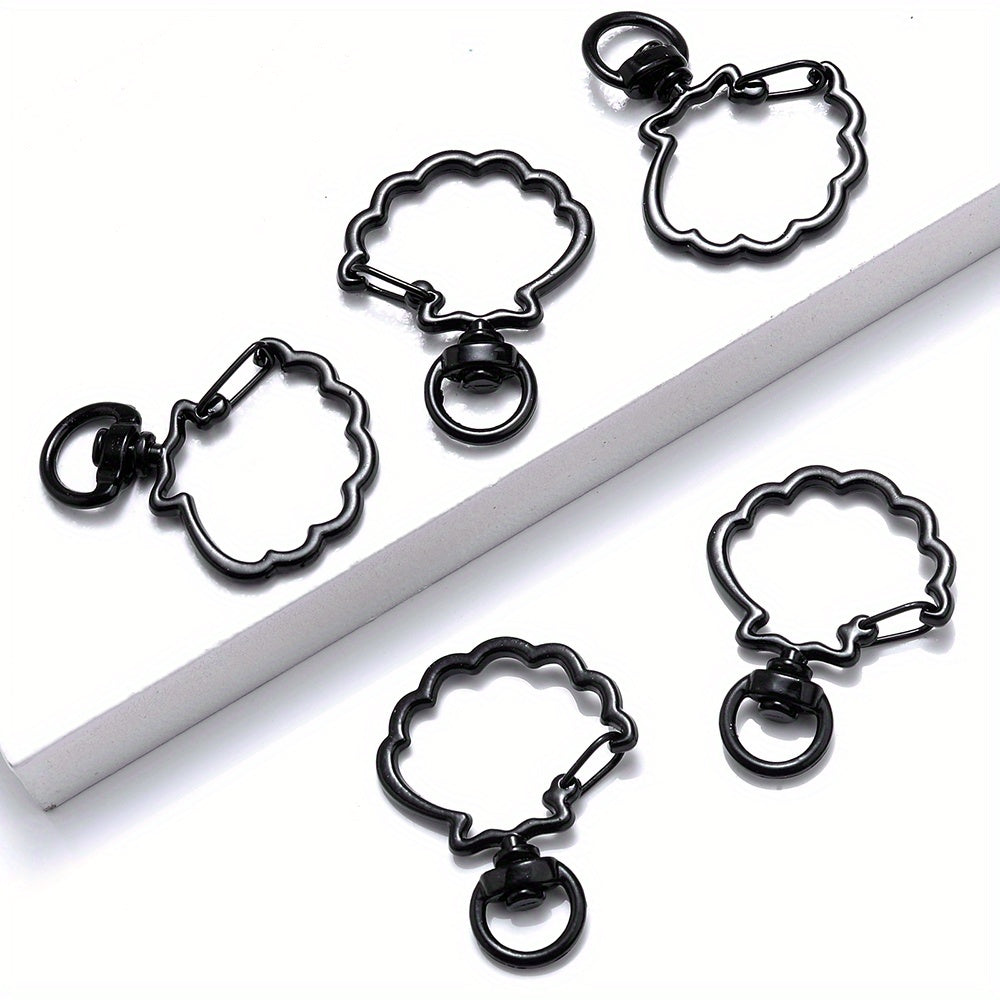 Shell Shape Lobster Clasp Hooks