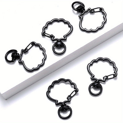 Shell Shape Lobster Clasp Hooks