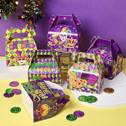 Mardi Gras Carnival Gift Boxes