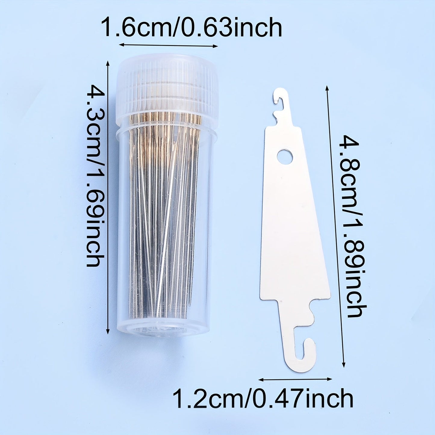 1 Box 34/36/41mm Mixed Embroidery & Sewing Needle Set