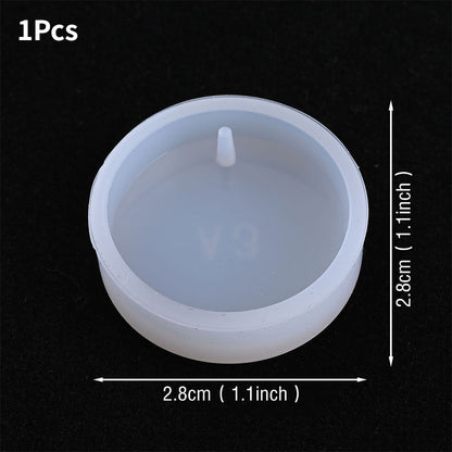 Transparent Silicone Pendant and Keychain Molds