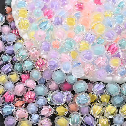 Acrylic Pumpkin Beads
