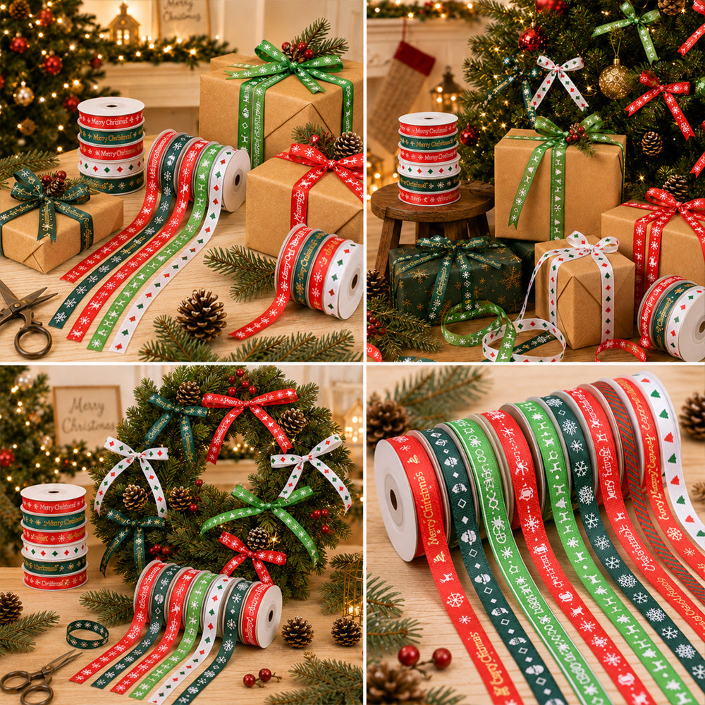 Christmas Grosgrain Ribbon