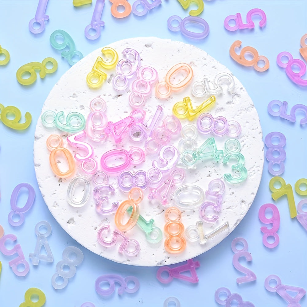 Colorful Acrylic Digital Pendants