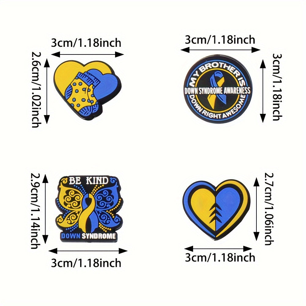 Down Syndrome Awareness Silicone Beads