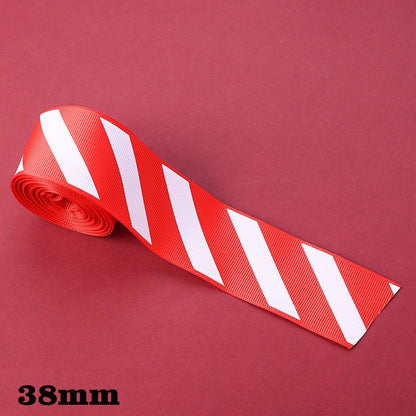 Christmas Striped Ribbon