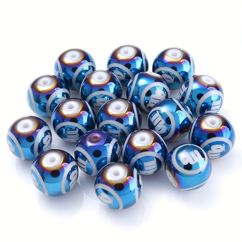 Constellation Style Glass Beads