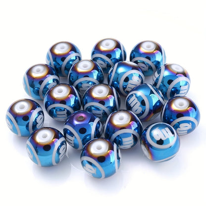 Constellation Style Glass Beads