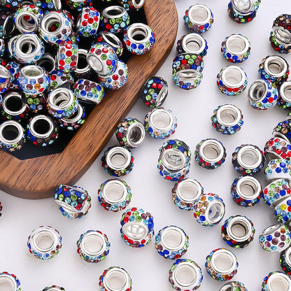 Alloy European Large Hole Bead Pendants