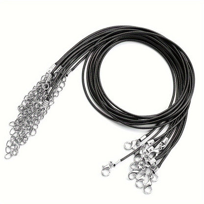 Waxed Leather Necklace Cord