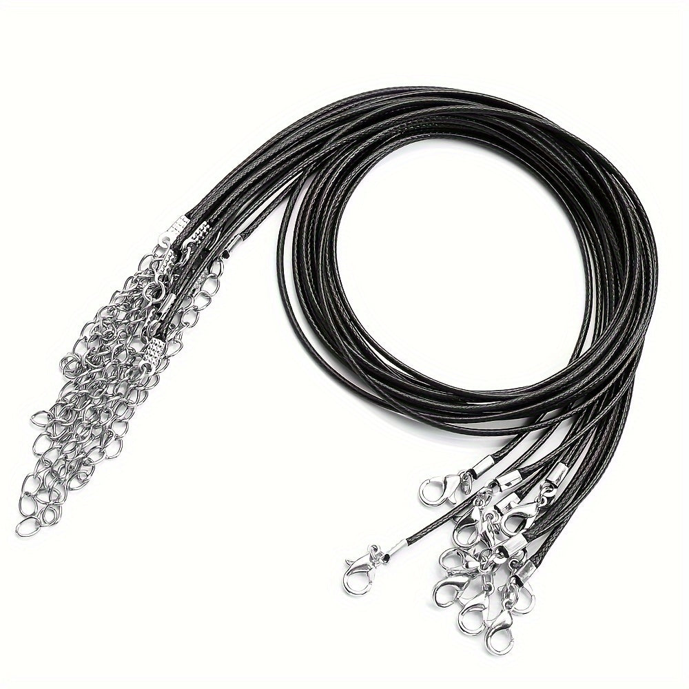 Waxed Leather Necklace Cord