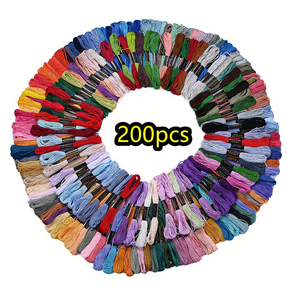 Multicolor Embroidery Floss Thread Set