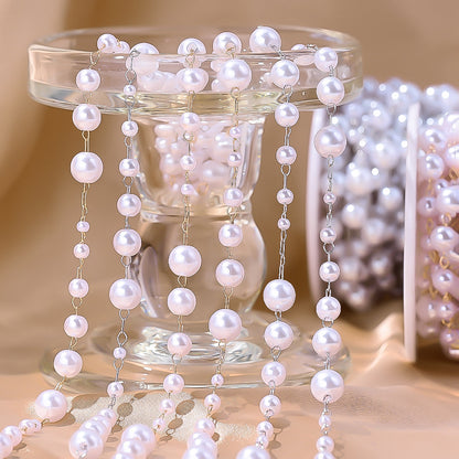 Imitation Pearl Strand Chain