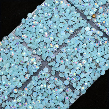 12PCS 4×3cm Self-Adhesive Resin Rhinestone Embellishment Strips