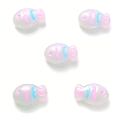 Luminous Fish Acrylic Beads