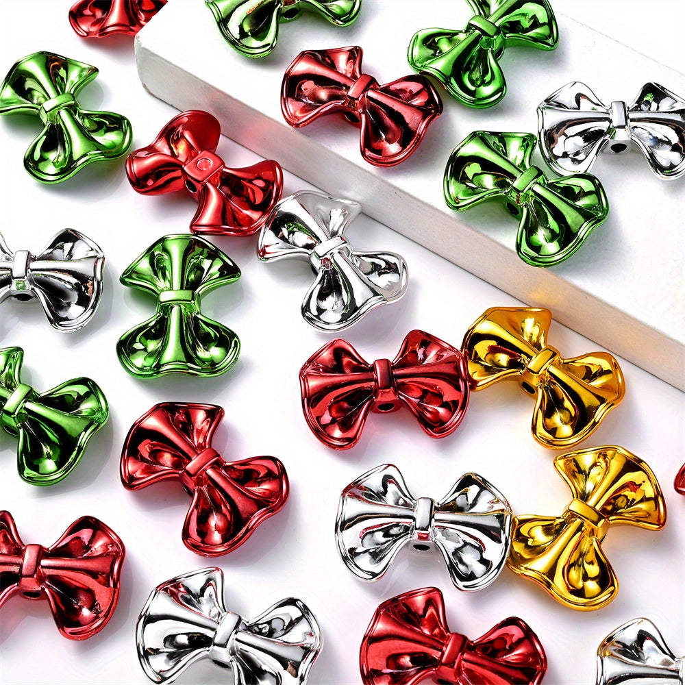Acrylic Bow Beads