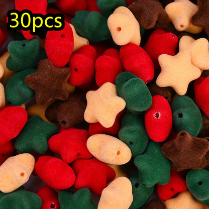 Velvet Star Focal Beads