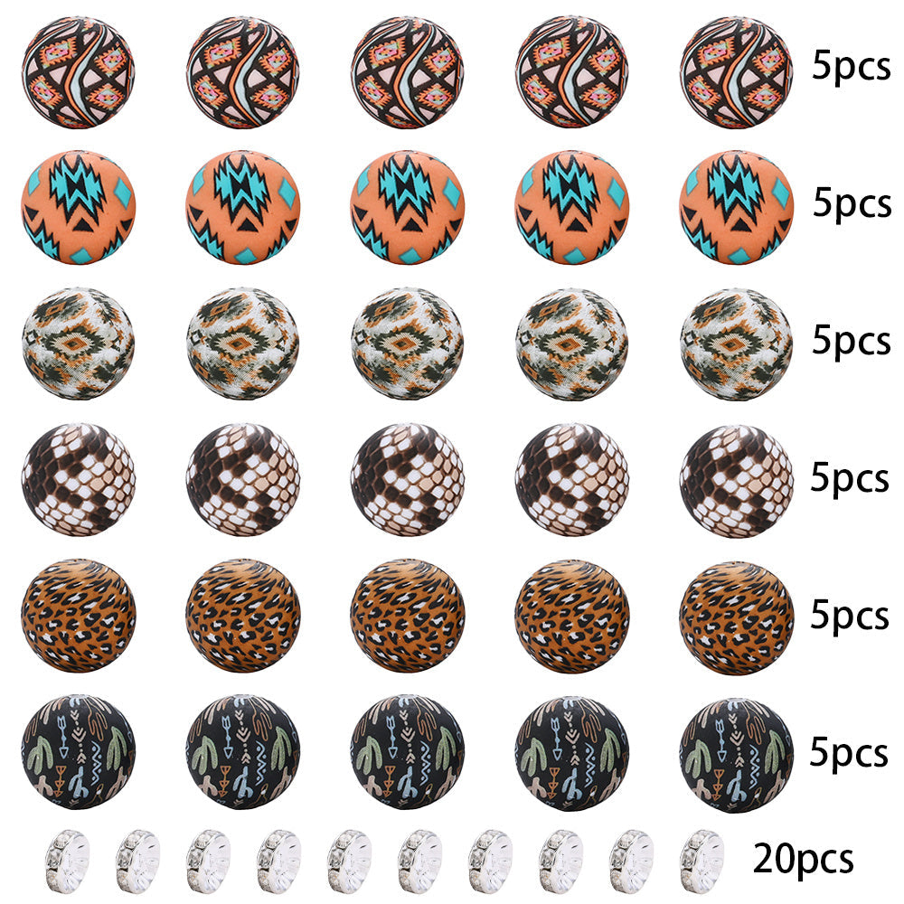 Indian Style Silicone Spacer Beads