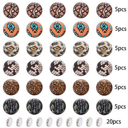 Indian Style Silicone Spacer Beads