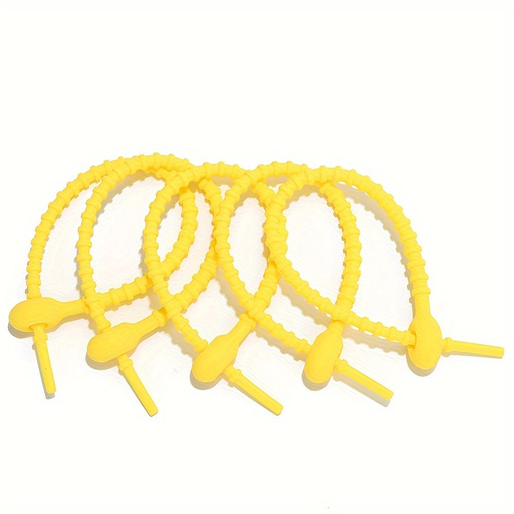Oval Silicone Cable Ties