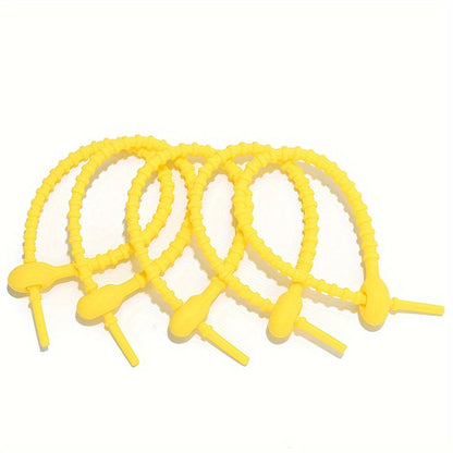 Oval Silicone Cable Ties