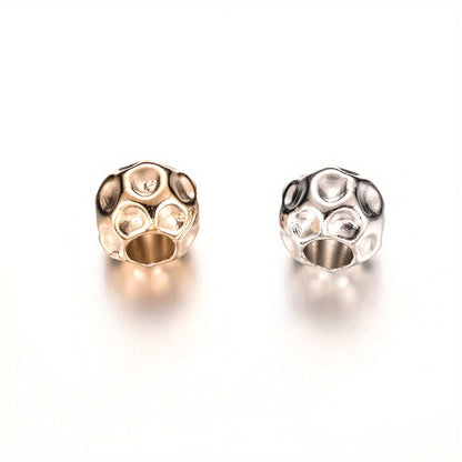 CCB Plastic Round Big Hole Beads