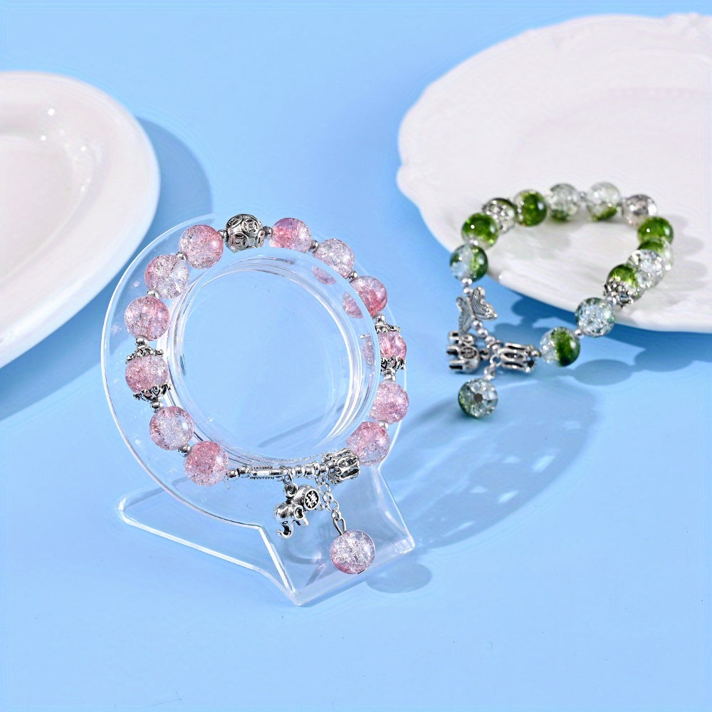 Clear Bracelet Display Stands