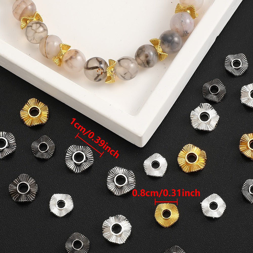 Wave Alloy Beads
